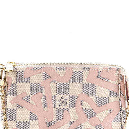 Louis Vuitton Damier Azur Tahitienne Mini Pochette Accessories 7 of 11