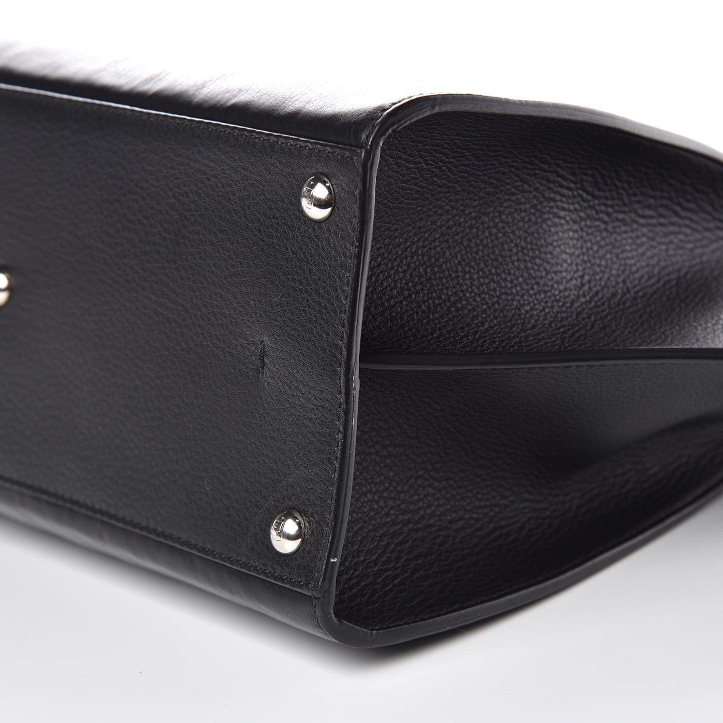 Vitello Dolce Shiny Nappa Petite 3Jours Tote Black