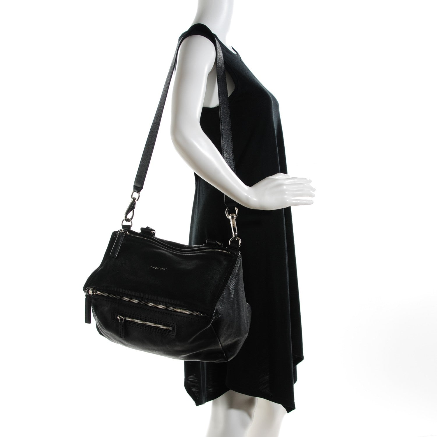 Givenchy Sugar Goatskin Medium Pandora Black 2 of 8