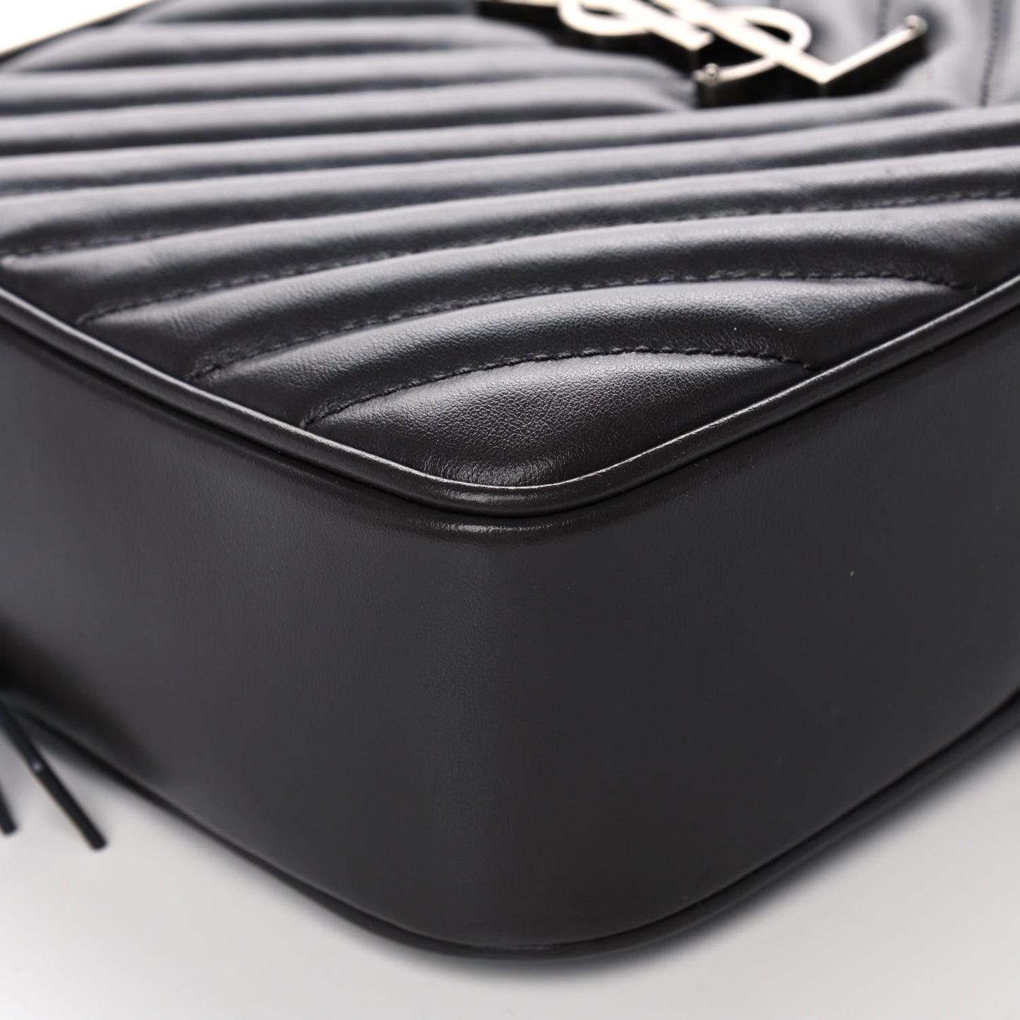 Calfskin Matelasse Monogram Lou Camera Bag Sea Pebble