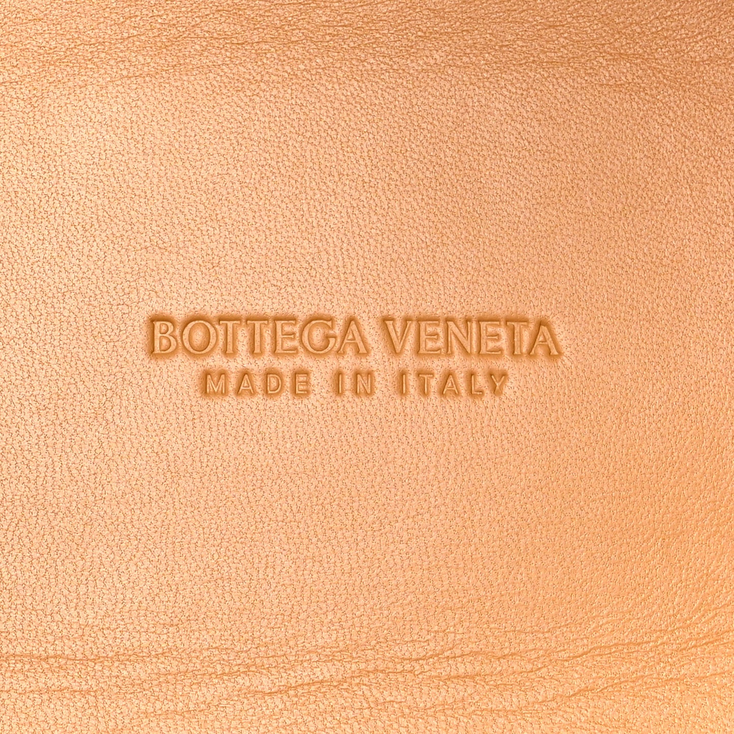 Nappa Maxi Intrecciato Small Arco Tote Caramel