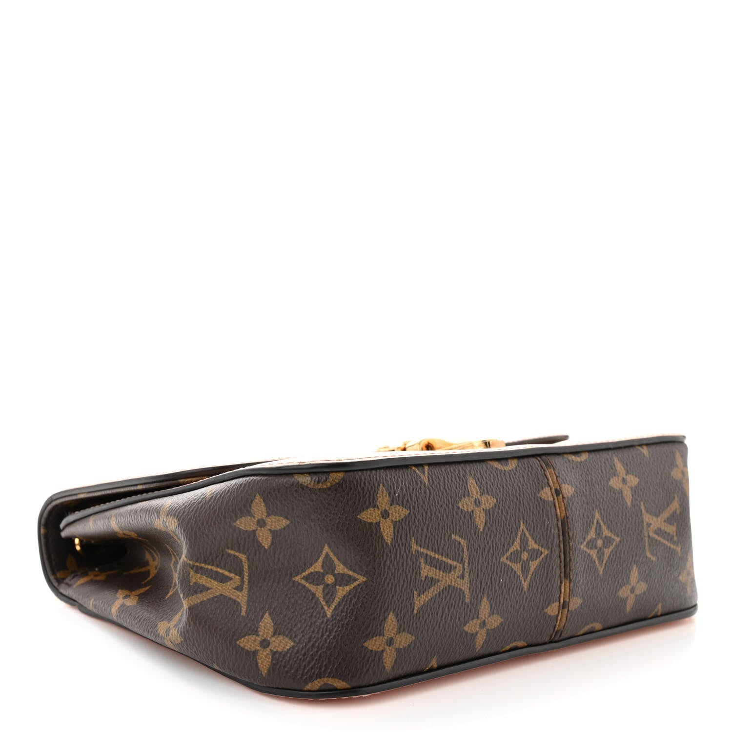 Louis Vuitton Patent Calfskin Monogram Cherrywood BB Rose Ballerine 4 of 17
