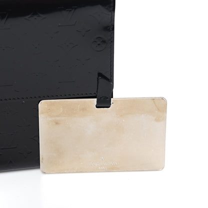 Louis Vuitton Monogram Glace Anouchka Pochette MM Black 8 of 10