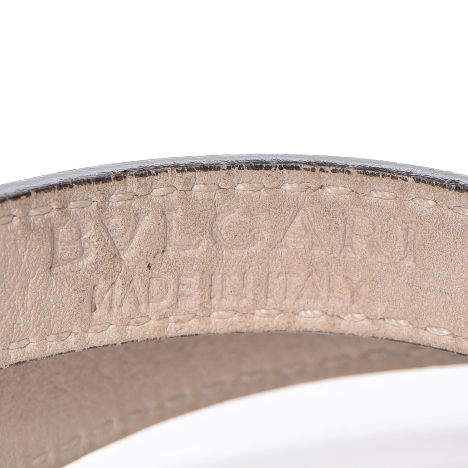 Bulgari Calfskin Serpenti Forever Double Coil Bracelet M 4 of 5