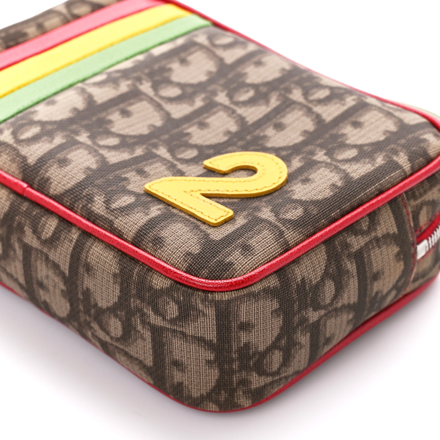 Christian Dior Monogram Rasta Wristlet Beige 8 of 11