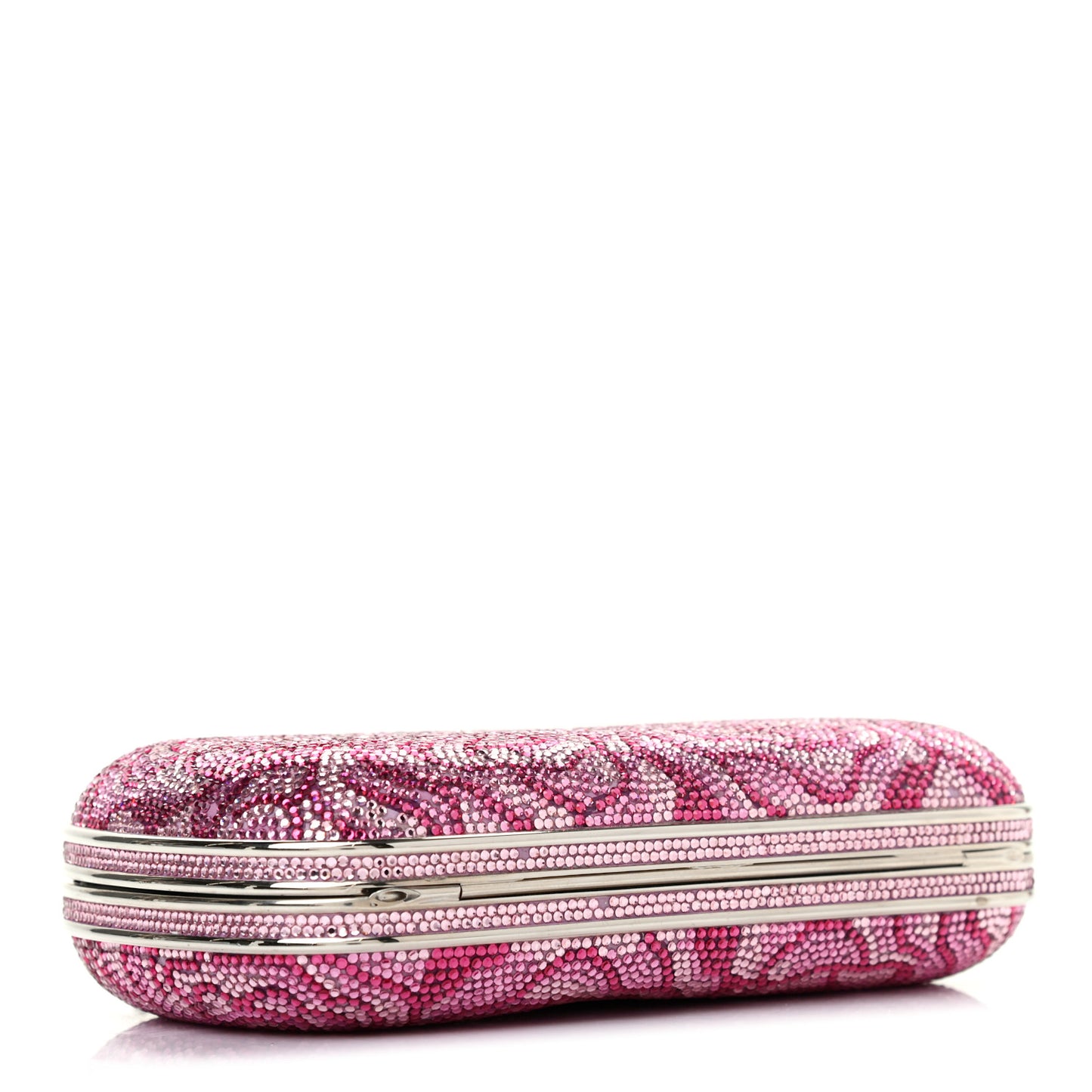 Swarovski Crystal Flower Clutch Multicolor