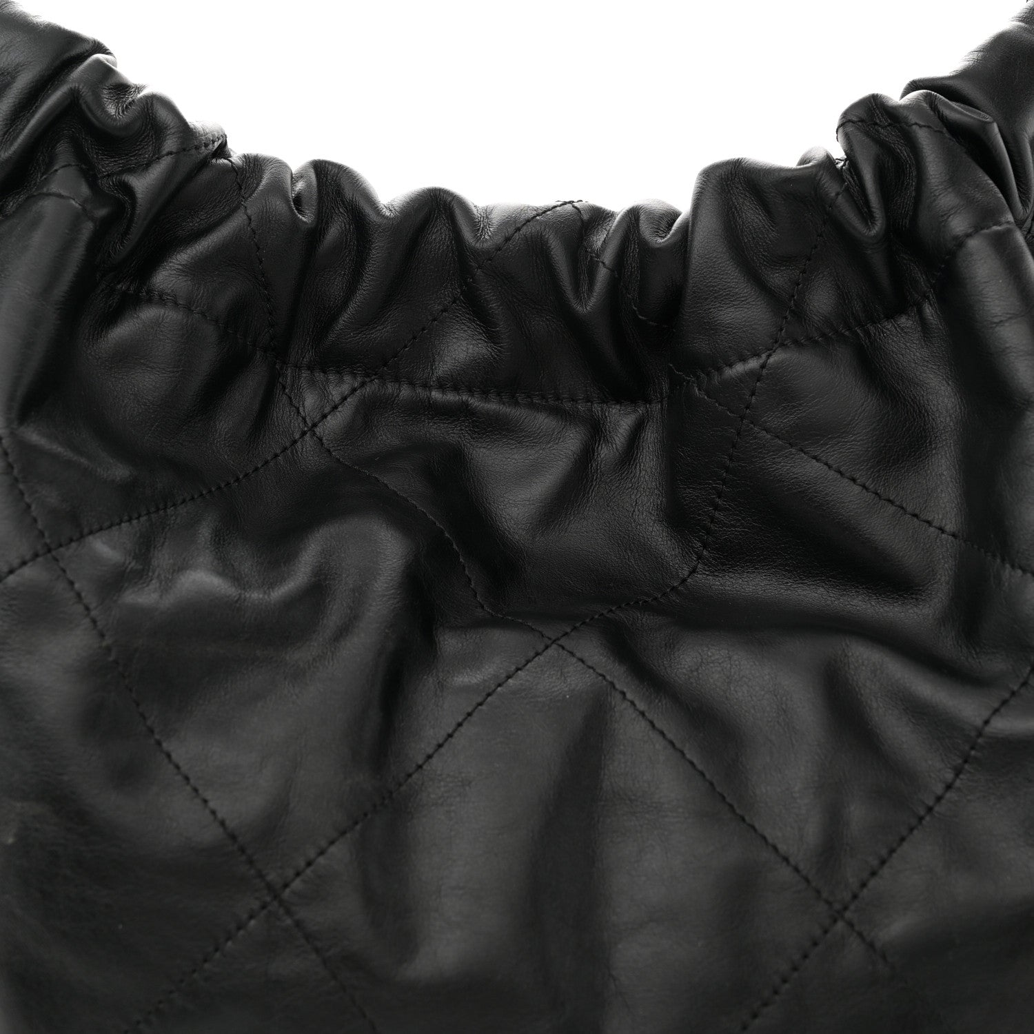 Chanel Shiny Calfskin Quilted Chanel 22 So Black 9 of 12
