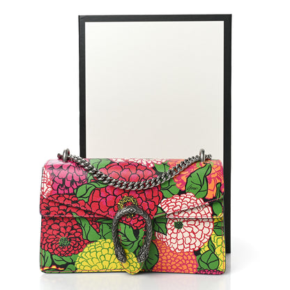 Gucci X KEN SCOTT New Shangai Calfskin Pomponica Print Small Dionysus Shoulder Bag Multicolor 10 of 10
