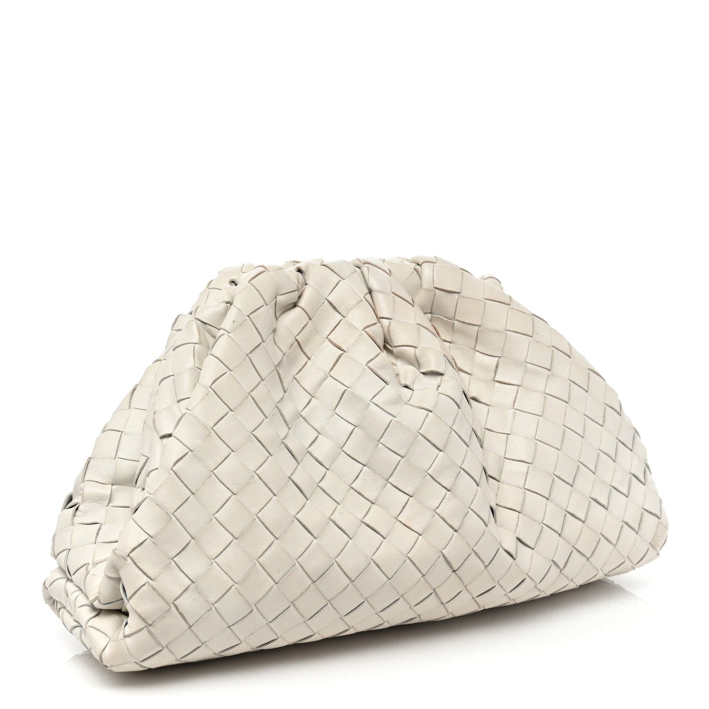 Nappa Maxi Intrecciato The Pouch Oversized Clutch Plaster