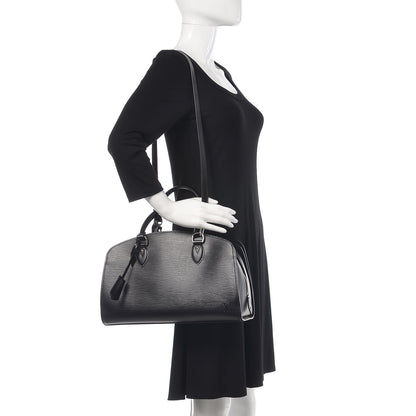 Louis Vuitton Epi Pont-Neuf PM Black 3 of 10