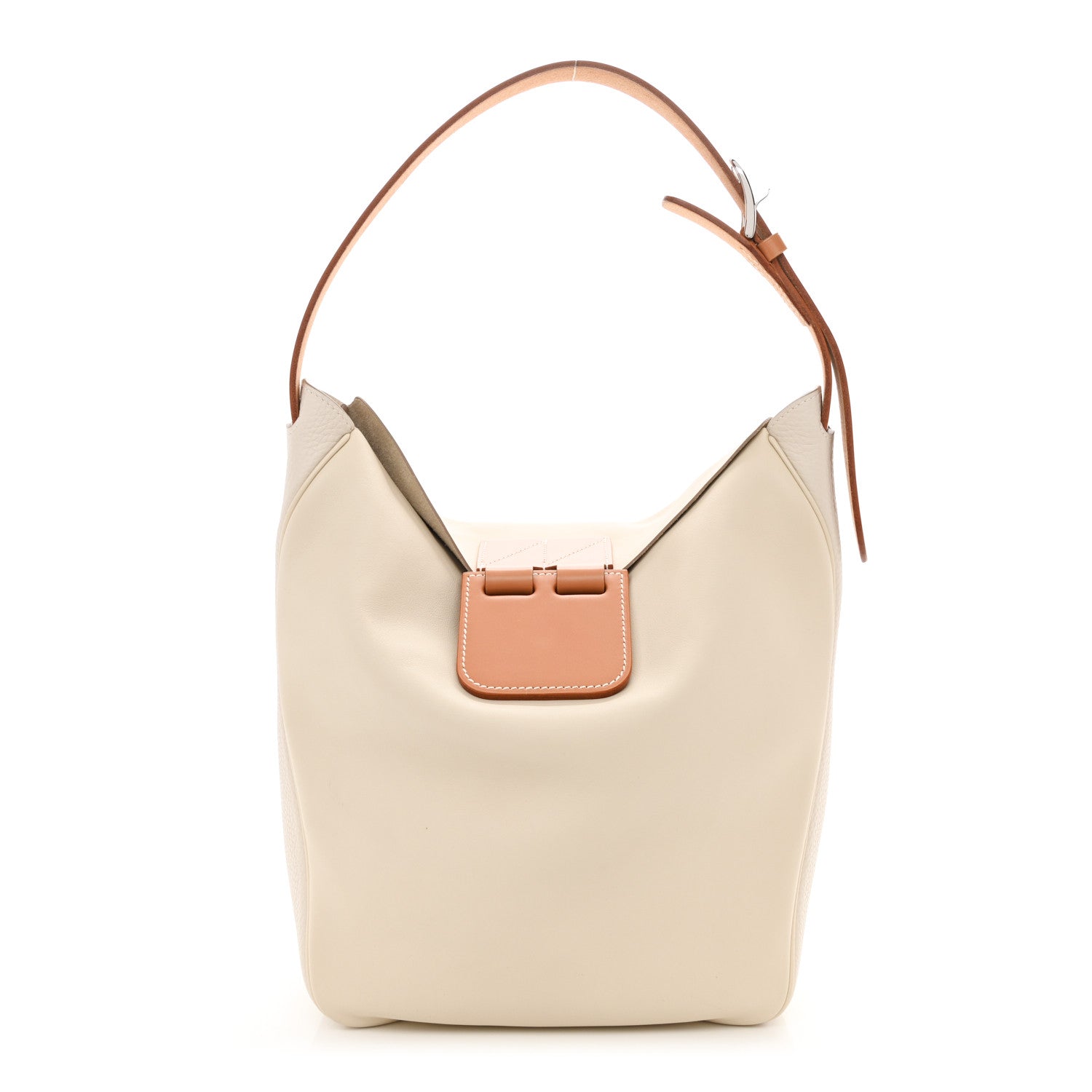 Hermes Swift Taurillon Clemence Vache Hunter Virevolte 24 Craie 1 of 8