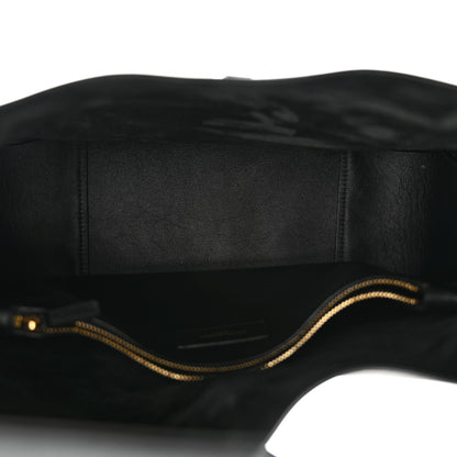 Saint Laurent Supple Calfskin Large Le 5 A 7 Soft Hobo Black 4 of 12