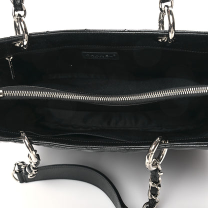 Chanel Caviar Quilted Grand Shopping Tote GST Black 5 of 12