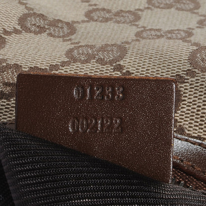 Gucci Monogram Canvas Small Shoulder Bag Ebony 7 of 8