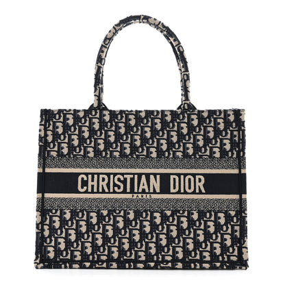 Christian Dior Oblique Medium Book Tote Blue Multicolor 1 of 10