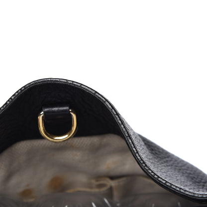Gucci Pebbled Calfskin Medium Soho Chain Shoulder Bag Black 11 of 11