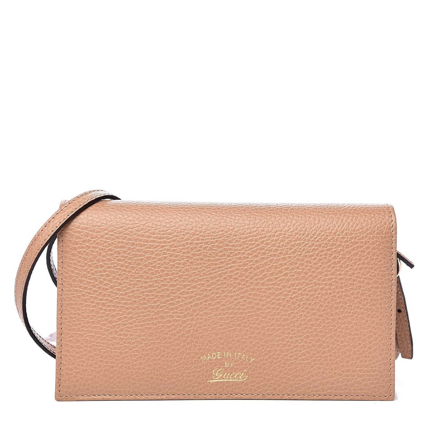 Dollar Calfskin Mini Swing Wallet Bag Camelia Mineral Blue