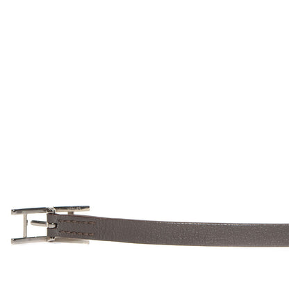 Hermes Epsom Swift Behapi Double Tour Reversible Bracelet Blanc Etain Small 7 of 9