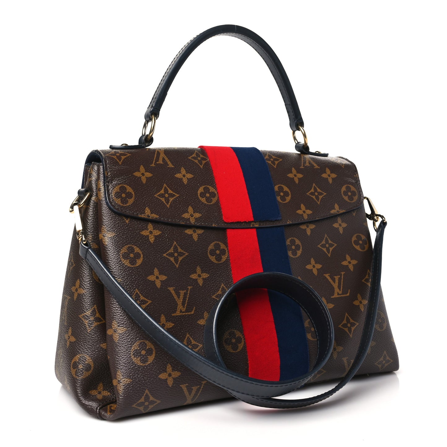 Monogram Georges MM Marine Cherry