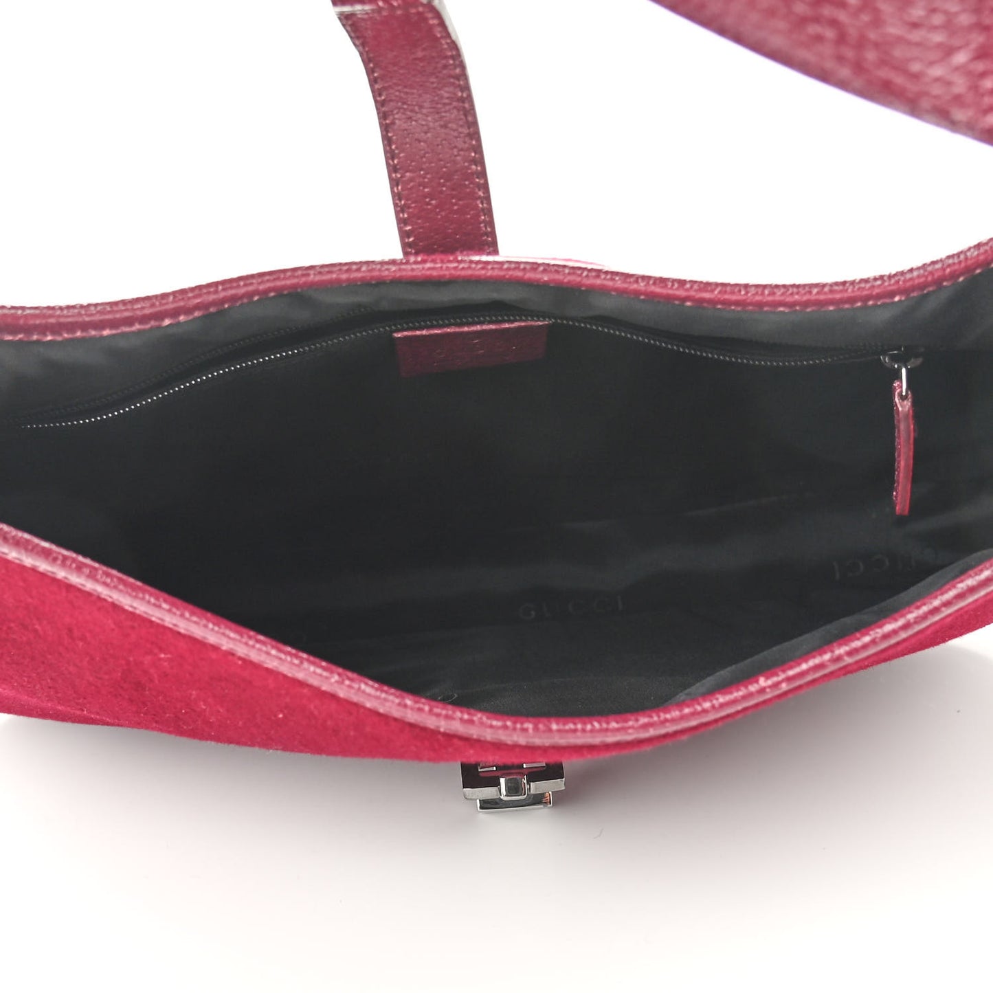 Wool Small Jackie O Hobo Purple