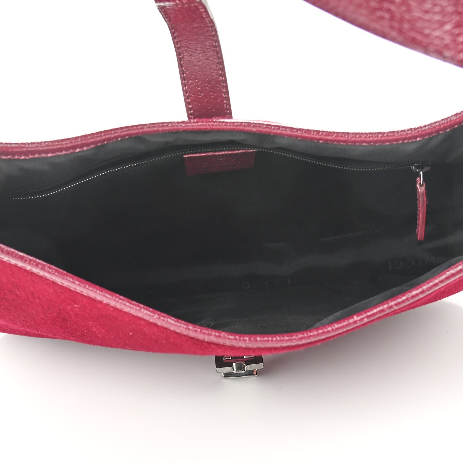 Gucci Wool Small Jackie O Hobo Purple 5 of 11