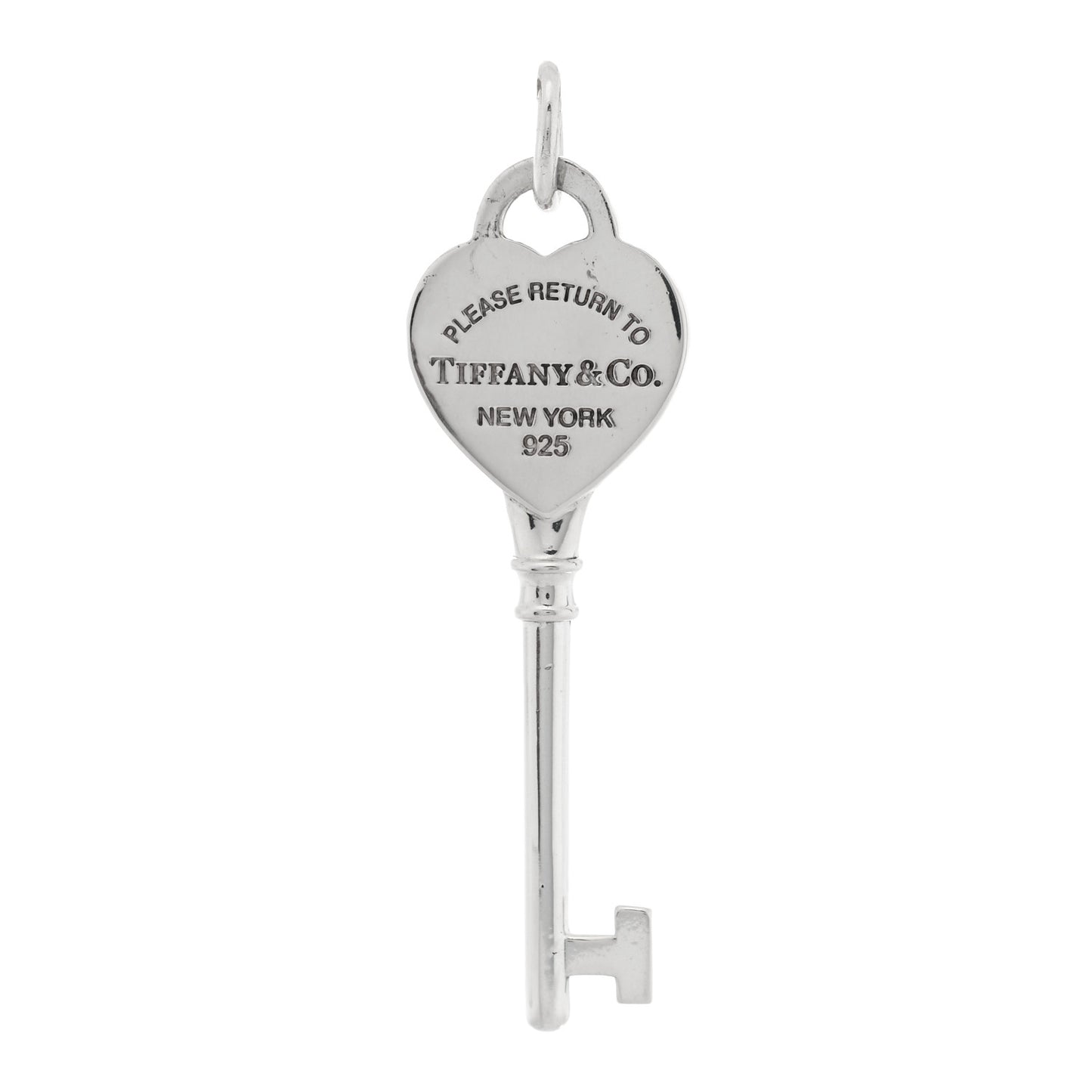 Sterling Silver Return To Tiffany Heart Key Pendant