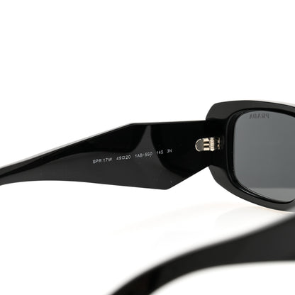 Prada Acetate Symbole Sunglasses SPR 17W Black 6 of 8