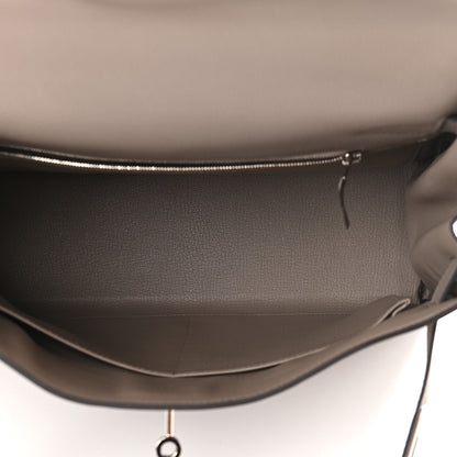 Hermes Togo Kelly Retourne 32 Gris Asphalte 5 of 10