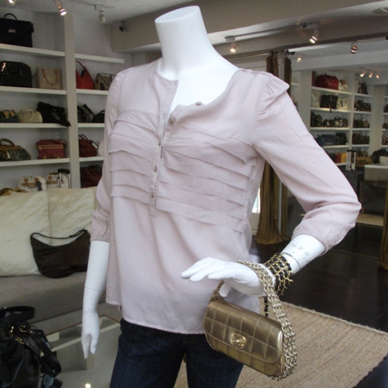 Lambskin Triple Chain Bag Gold