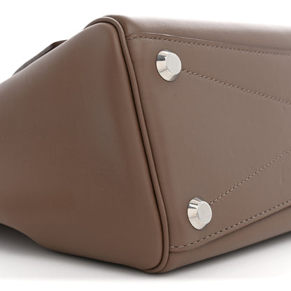 Balenciaga Smooth Calfskin Small Bel Air Carry All Bag Taupe 7 of 8