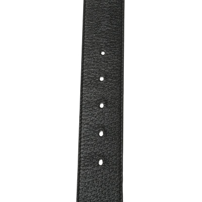 Gucci Textured Calfskin Double G 40mm Belt 100 40 Black 3 of 5