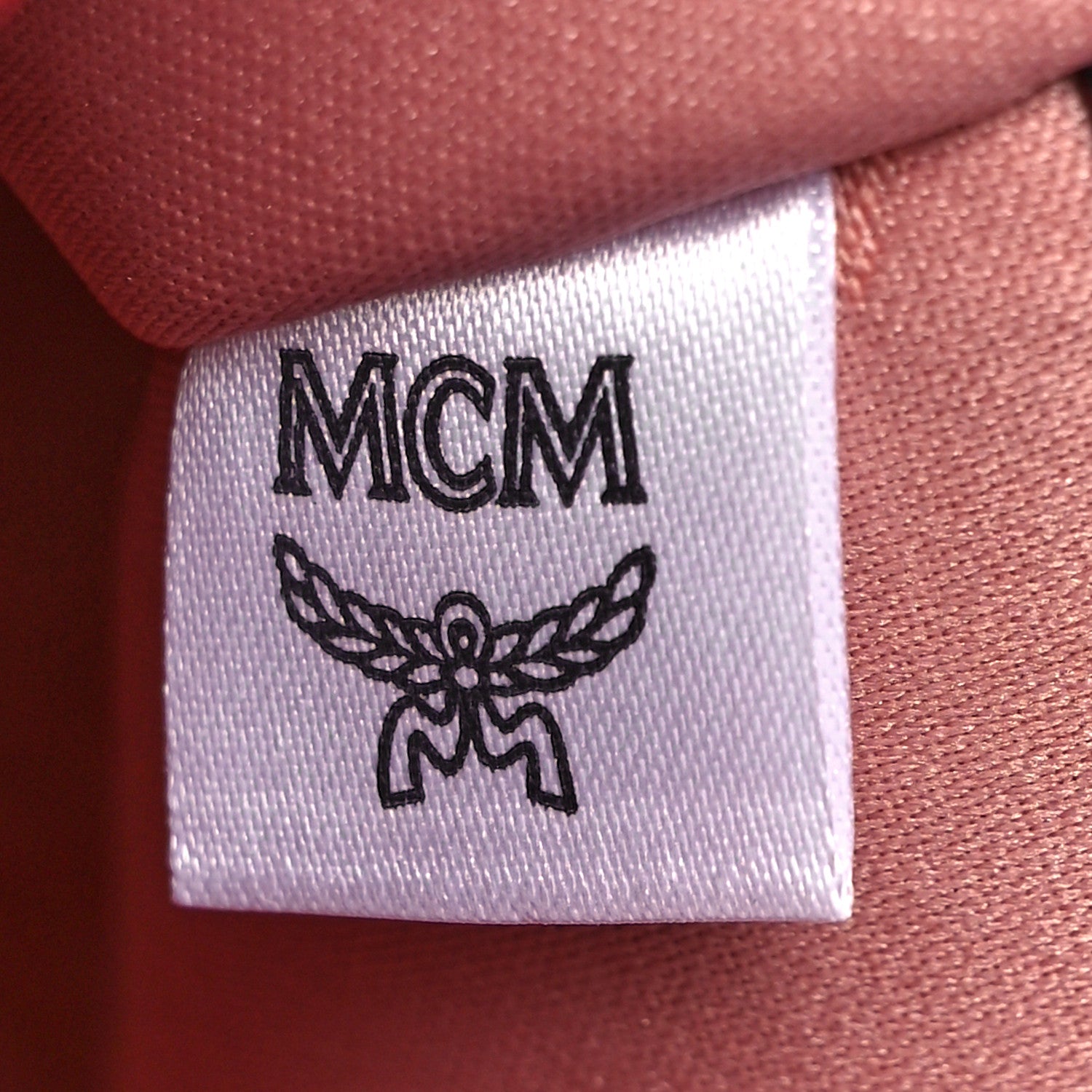 MCM Visetos Envelope Clutch Red 6 of 8