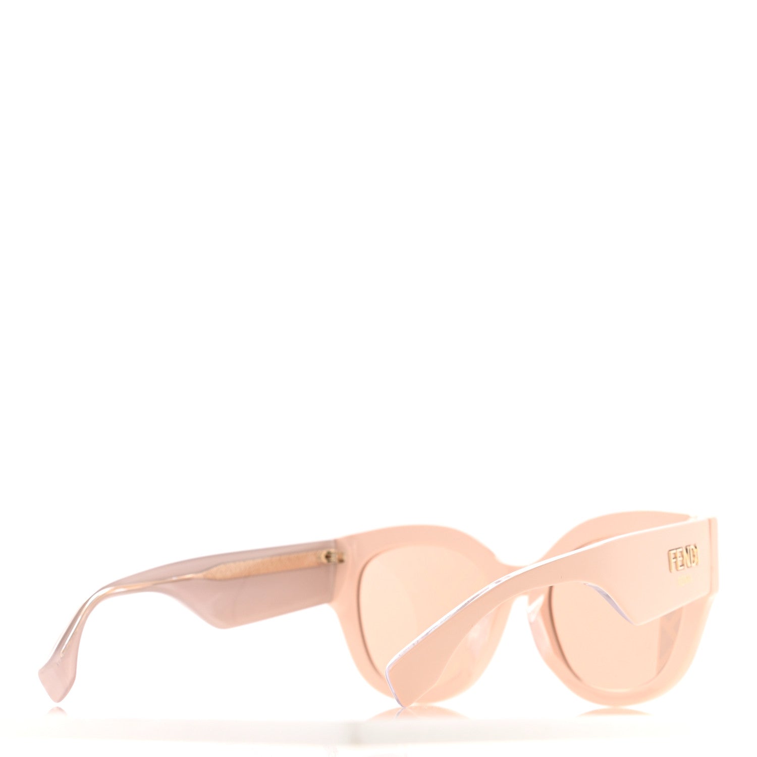 Fendi Acetate FF Cat Eye Sunglasses FF 0452 Pink 4 of 8