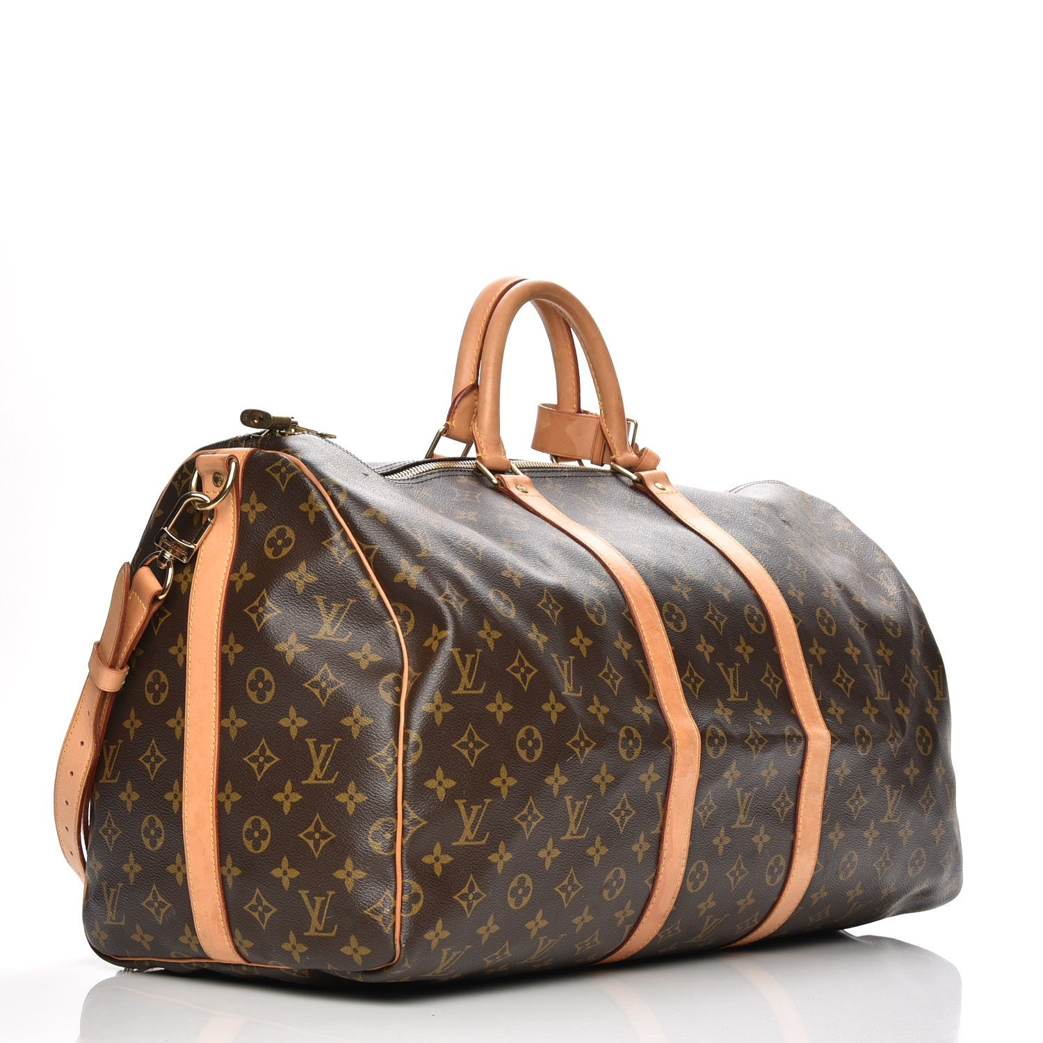 Louis Vuitton Monogram Keepall Bandouliere 55 4 of 15