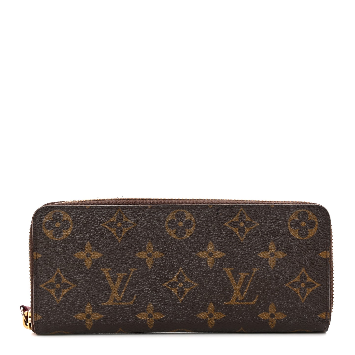 Monogram Clemence Wallet Fuchsia