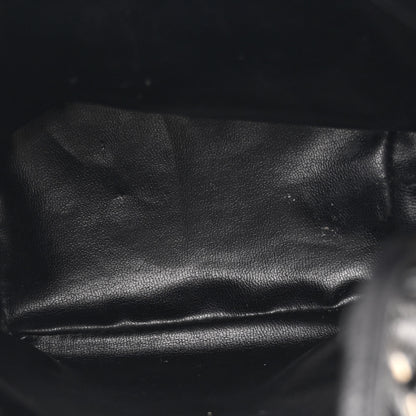 Chanel Caviar CC Chain Mini Drawstring Bag Black 6 of 13