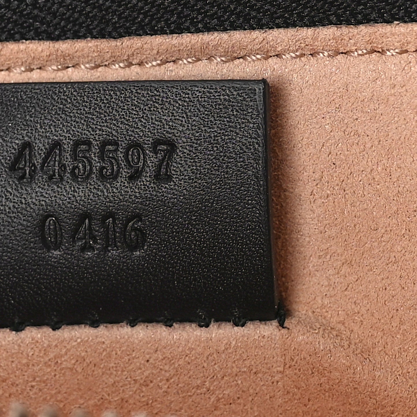 Calfskin GucciGhost Life is Gucci Zip Pouch Black