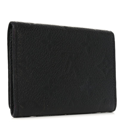 Louis Vuitton Empreinte Business Card Holder Black 3 of 6
