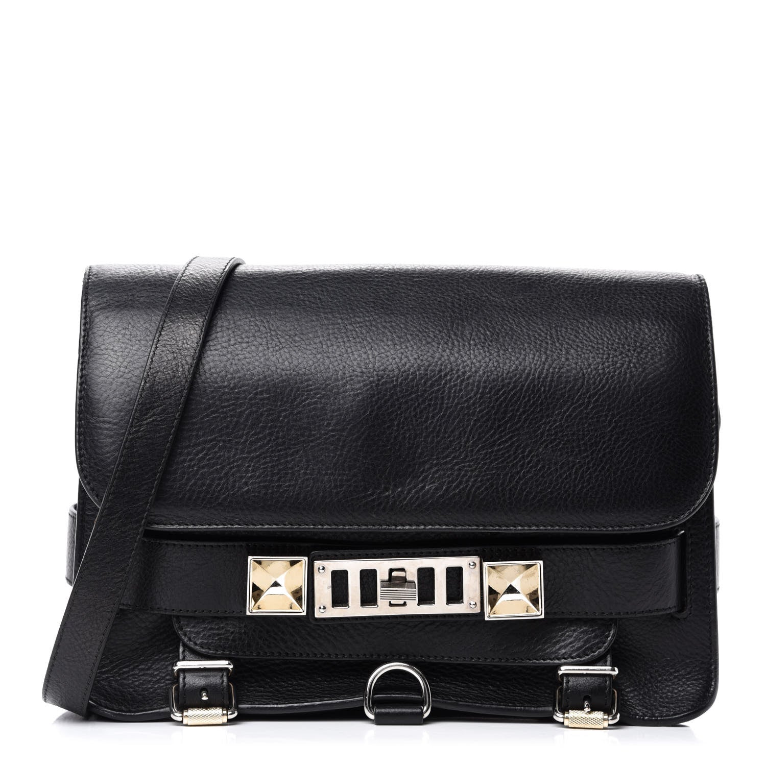 Proenza Schouler Calfskin PS11 Classic Shoulder Bag Black 1 of 11
