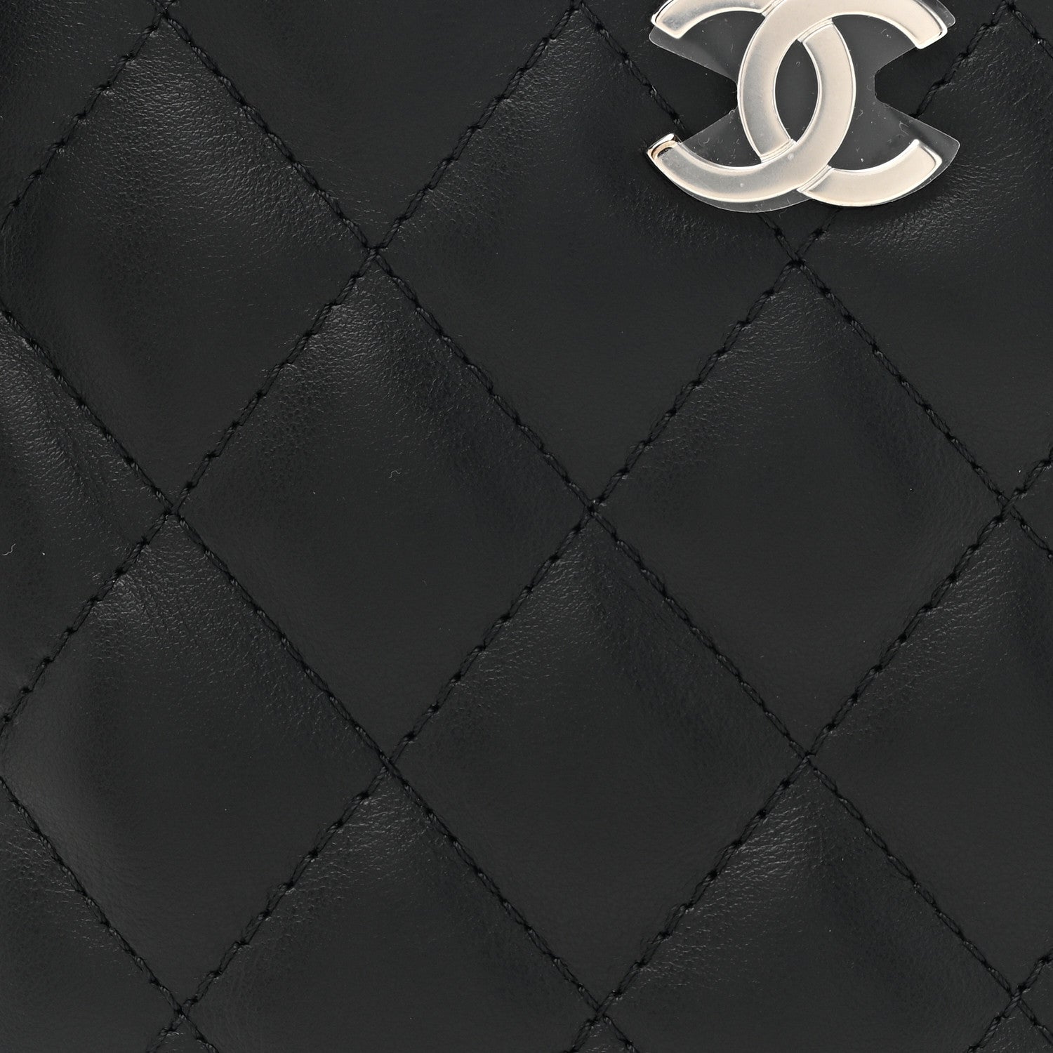 Chanel Lambskin Quilted Crossbody Bag Black 9 of 11