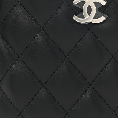 Chanel Lambskin Quilted Crossbody Bag Black 9 of 11