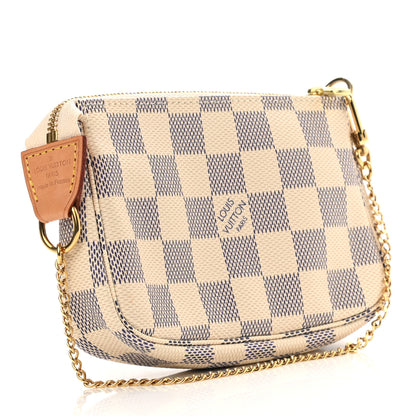 Louis Vuitton Damier Azur Mini Pochette Accessories 3 of 7