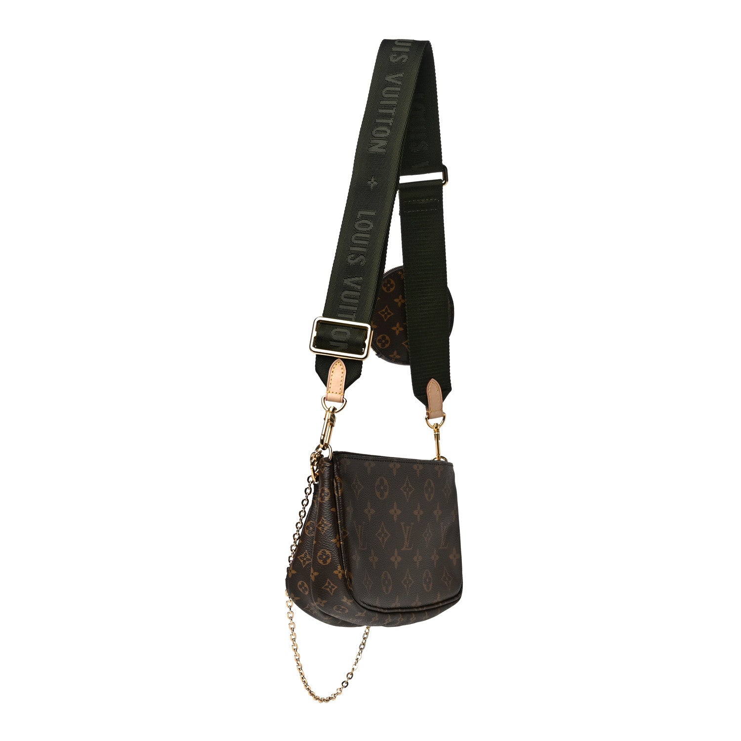 Louis Vuitton Monogram Multi Pochette Accessories Kaki 3 of 13
