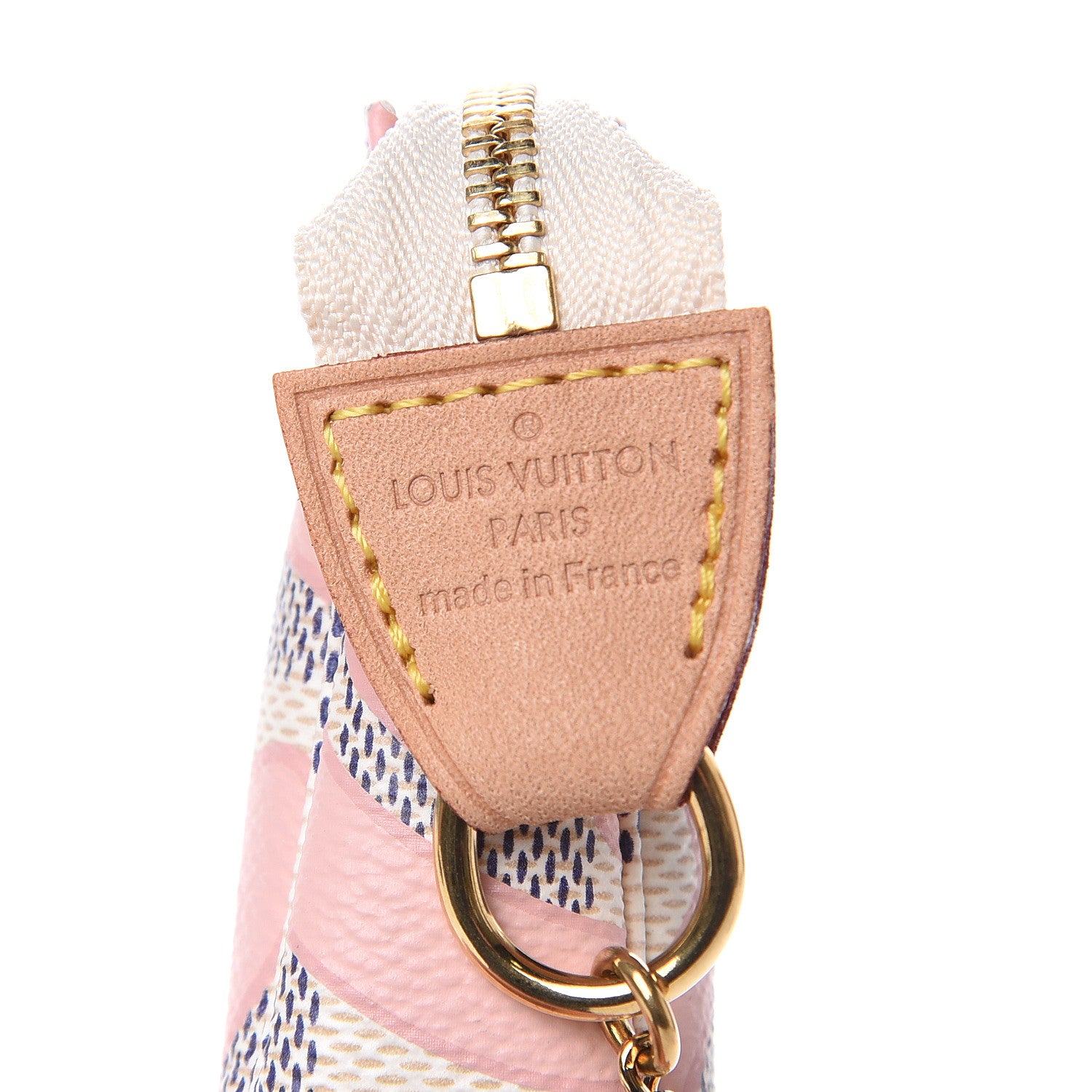Louis Vuitton Damier Azur Tahitienne Mini Pochette Accessories 7 of 7