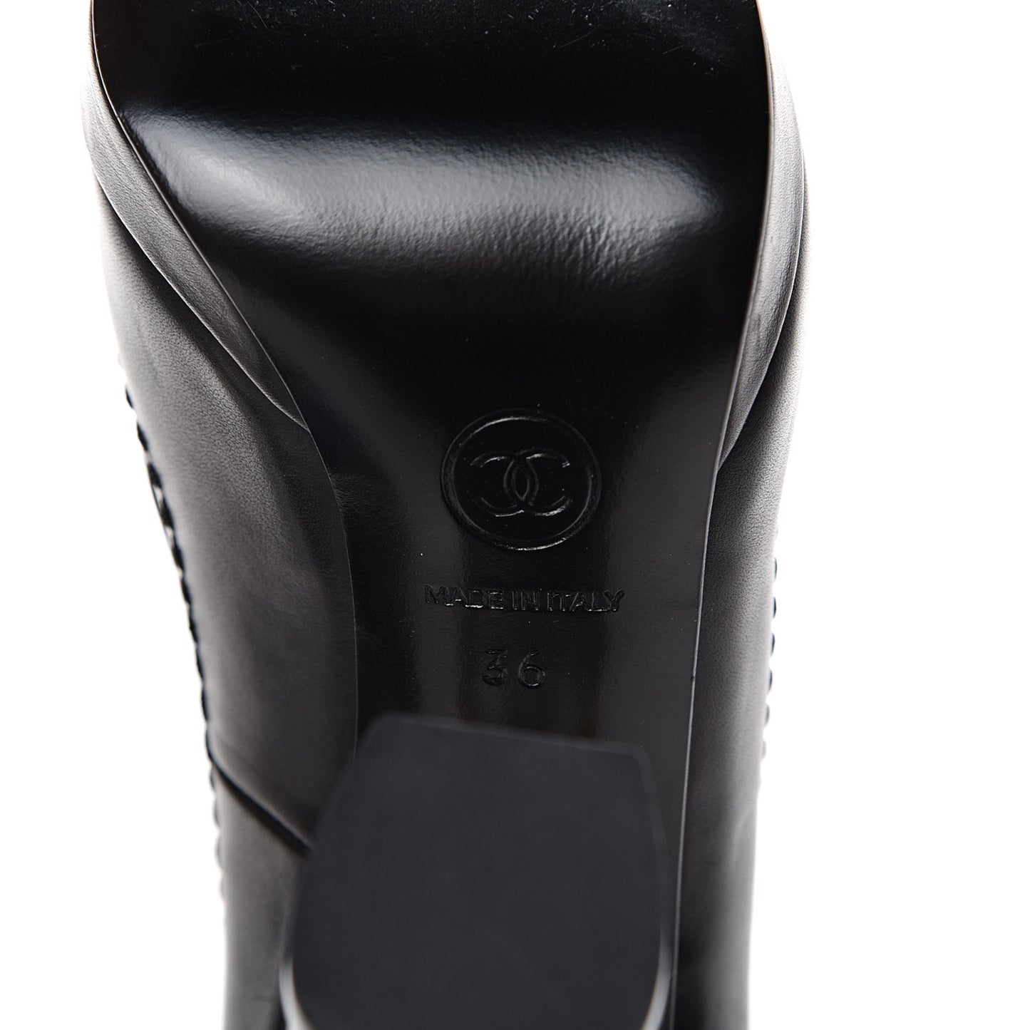 Calfskin Escarpins CC Pumps 36 Black
