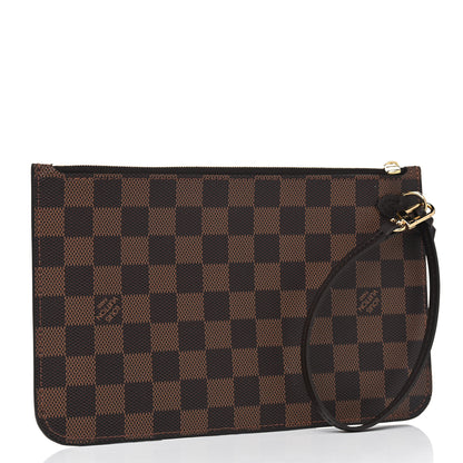 Louis Vuitton Damier Ebene Neverfull MM GM Pochette 2 of 4