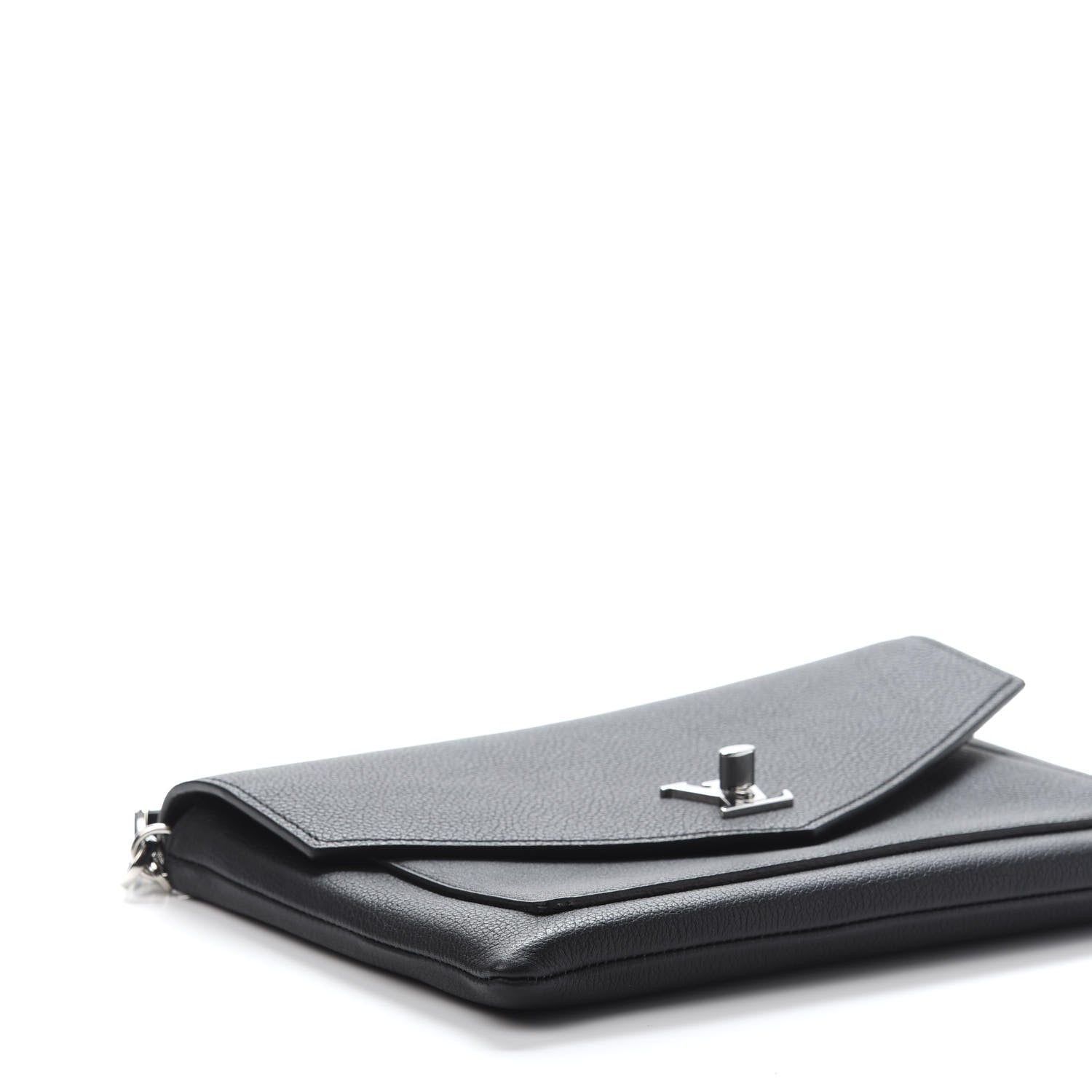 Louis Vuitton Soft Calfskin My Lockme Pochette Black 8 of 11
