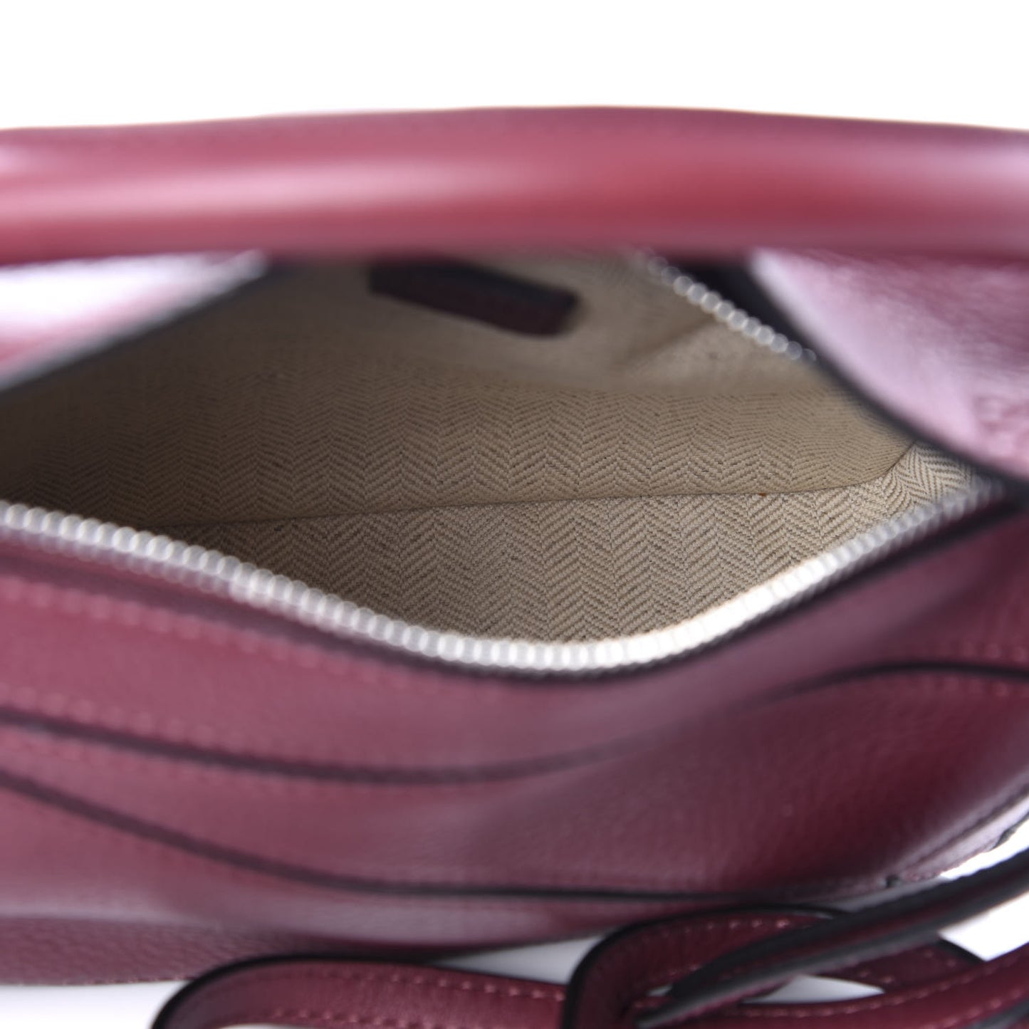 Calfskin Mini Puzzle Bag Wine
