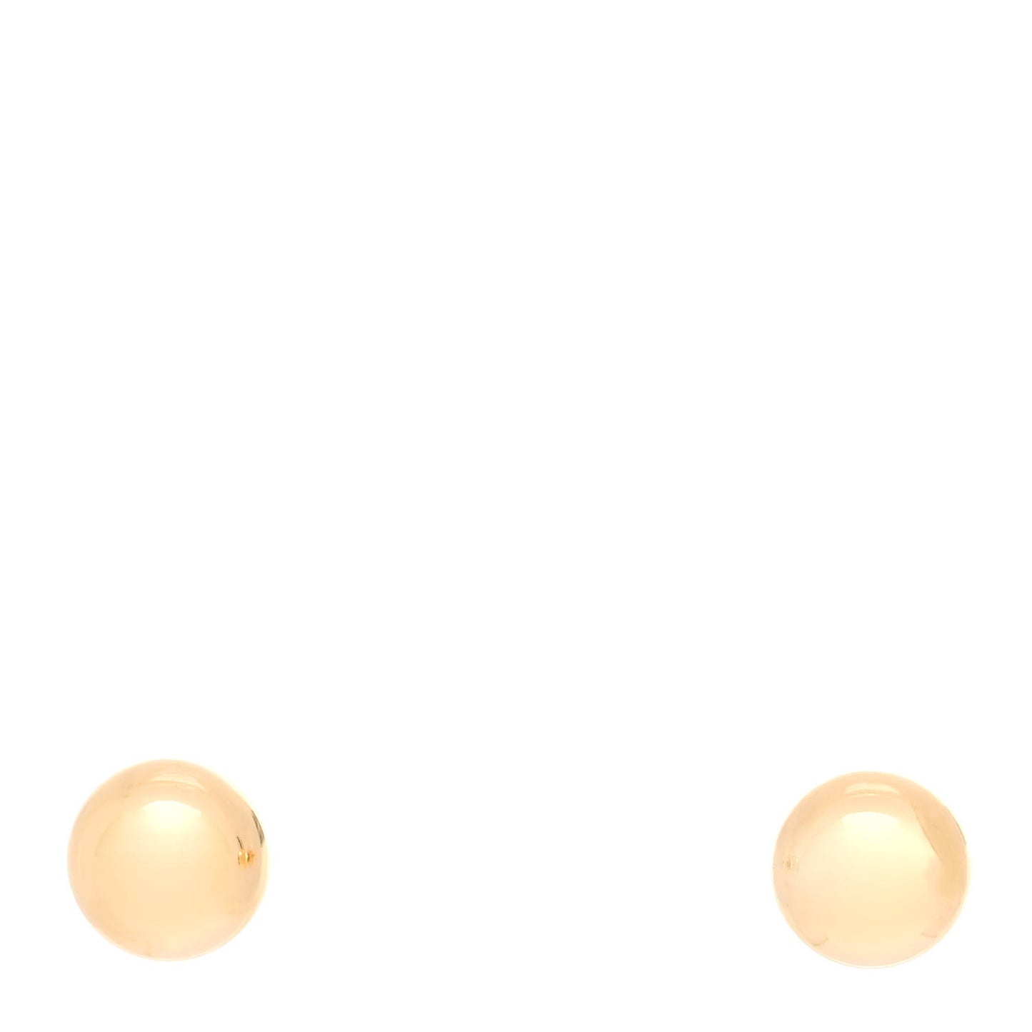 18K Yellow Gold 8mm HardWear Ball Earrings