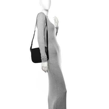 Mansur Gavriel Calfskin Flap Crossbody Bag Black 2 of 10